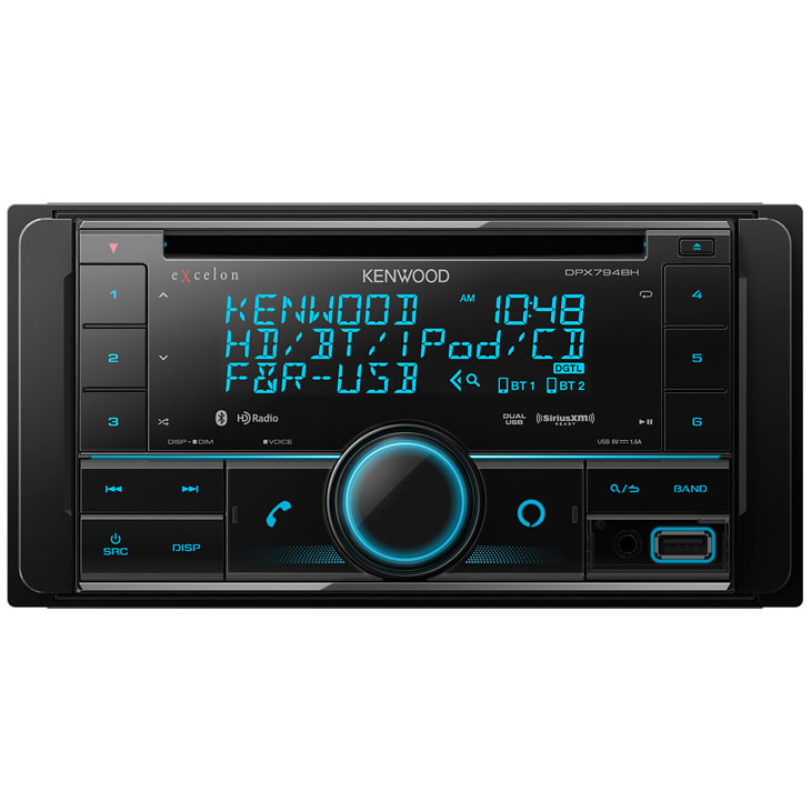 ik wil Voor u Ontrouw KENWOOD eXcelon DPX794BH Double DIN Car Receiver | Competition Sound |  Competition Sound